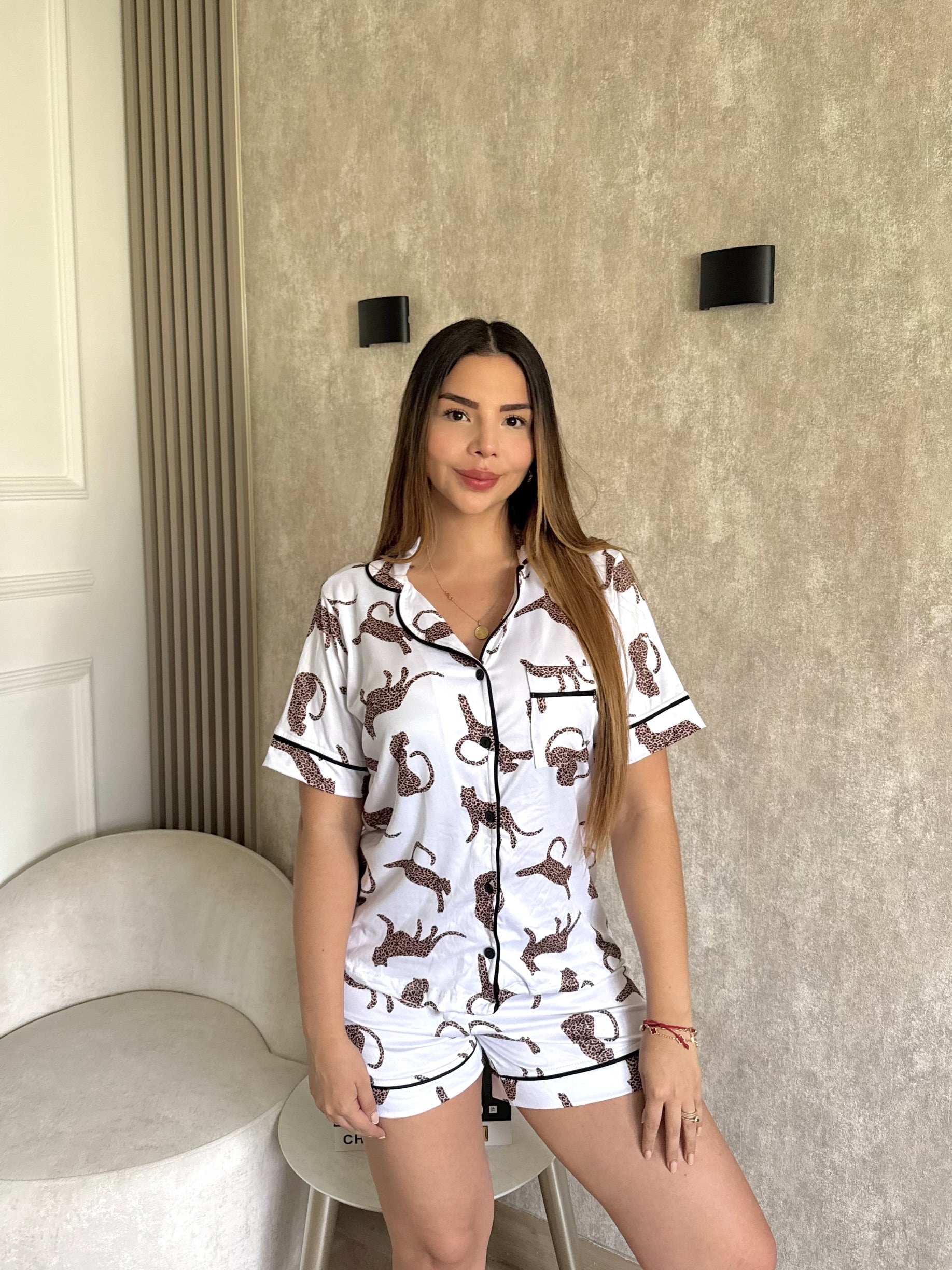 Pijama Referencia Botones Tigres