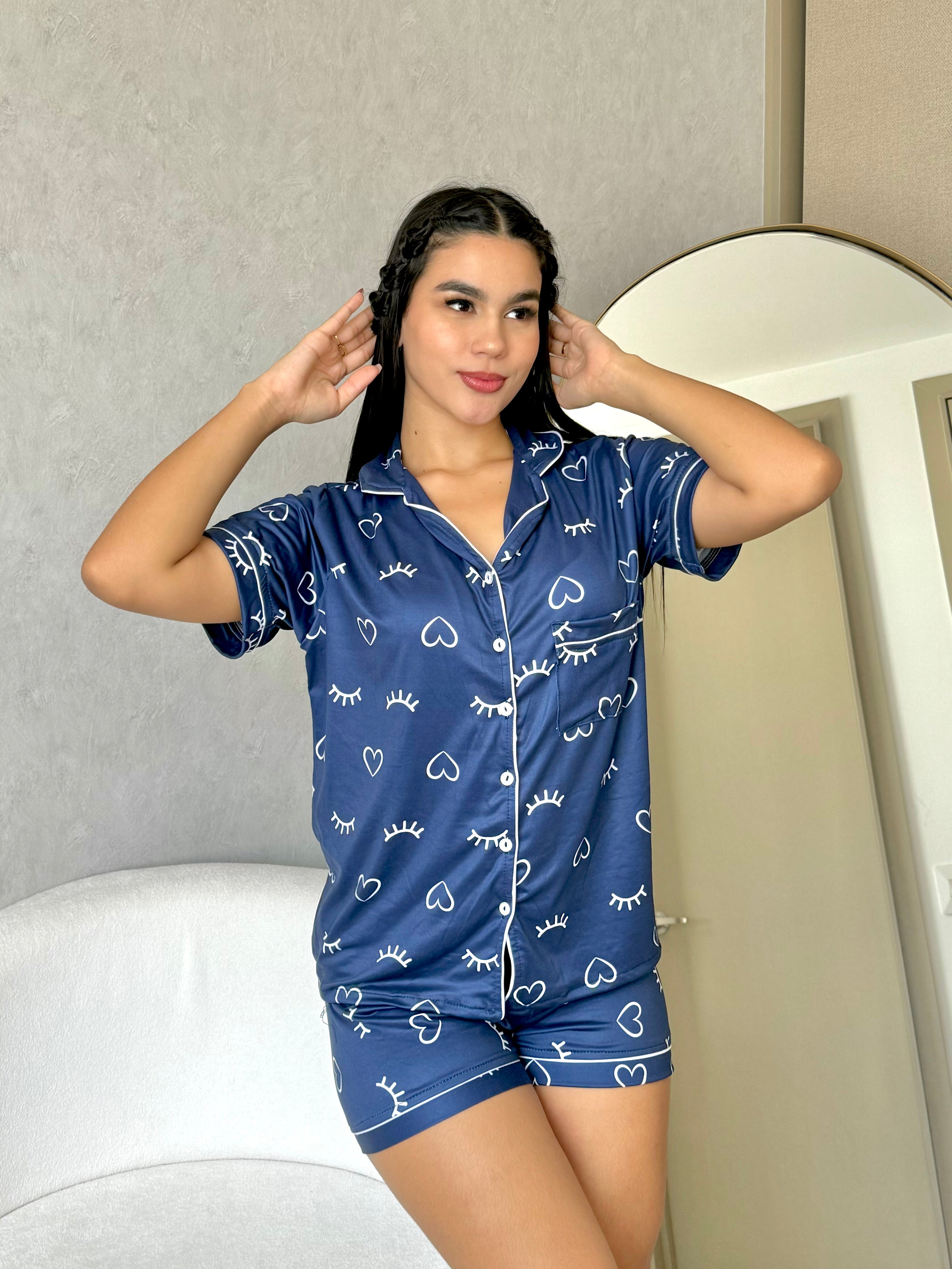 Pijama Referencia Botones Pestañas