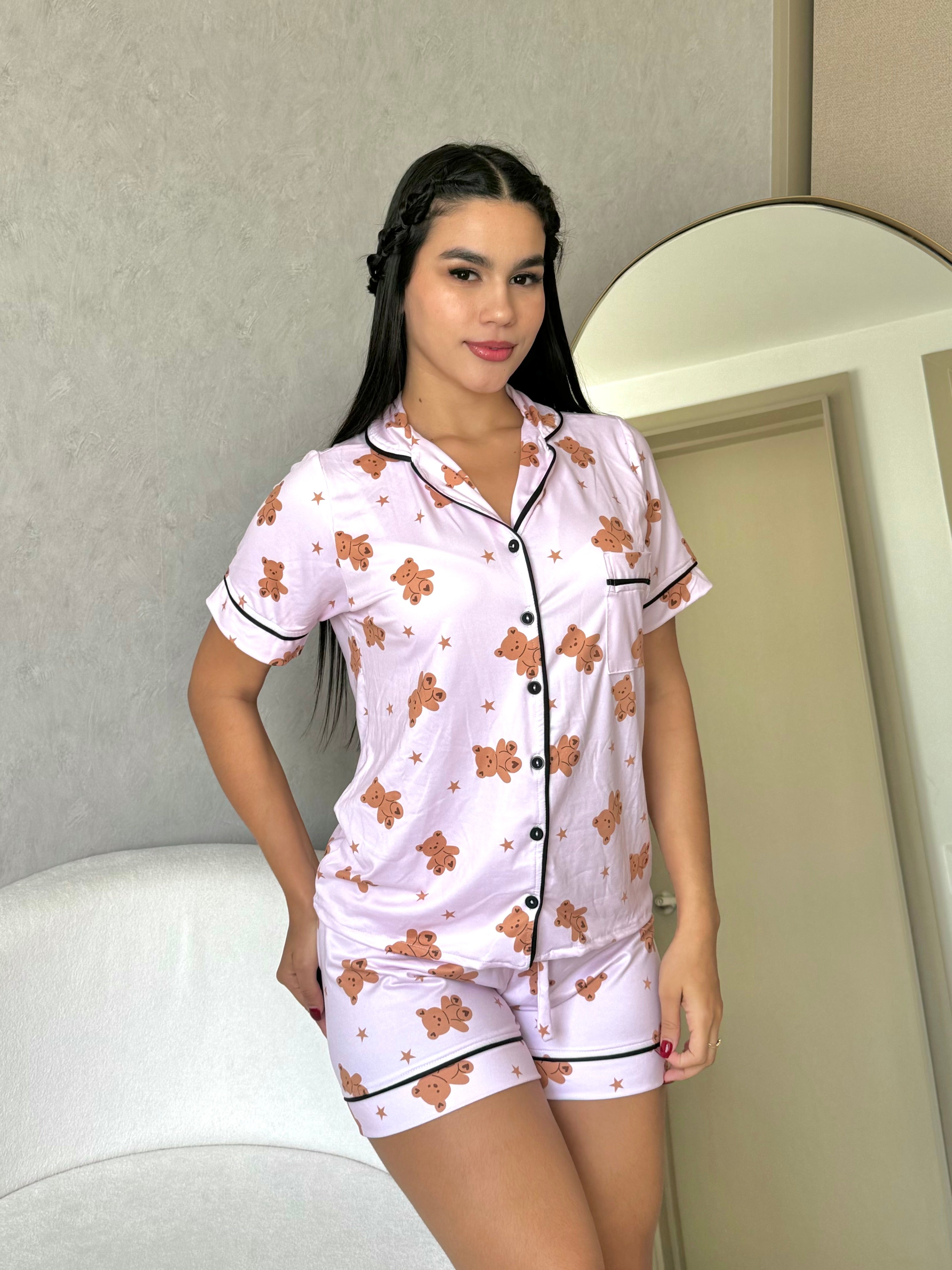 Pijama Referencia Botones Ositos