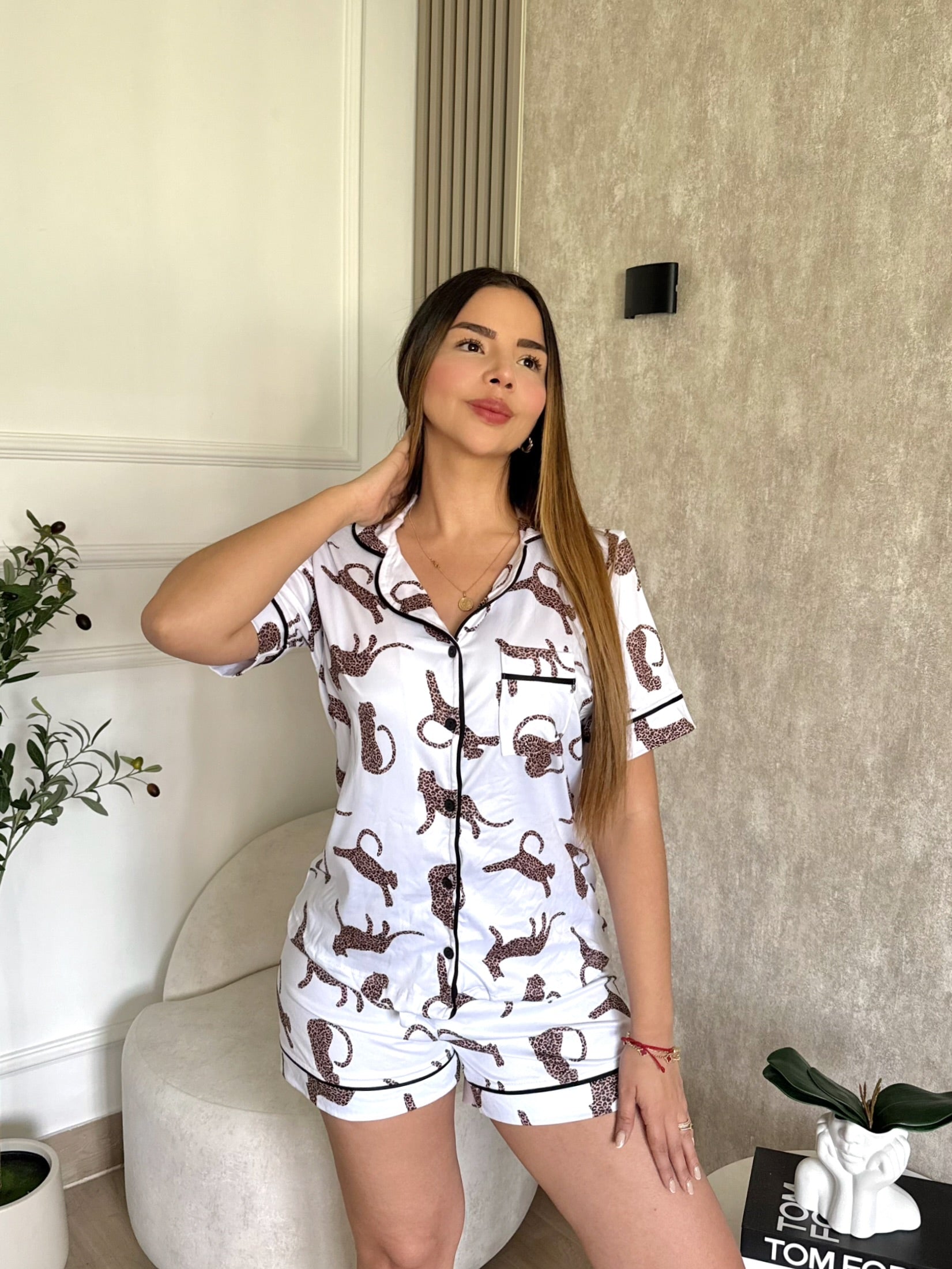 Pijama Referencia Botones Tigres