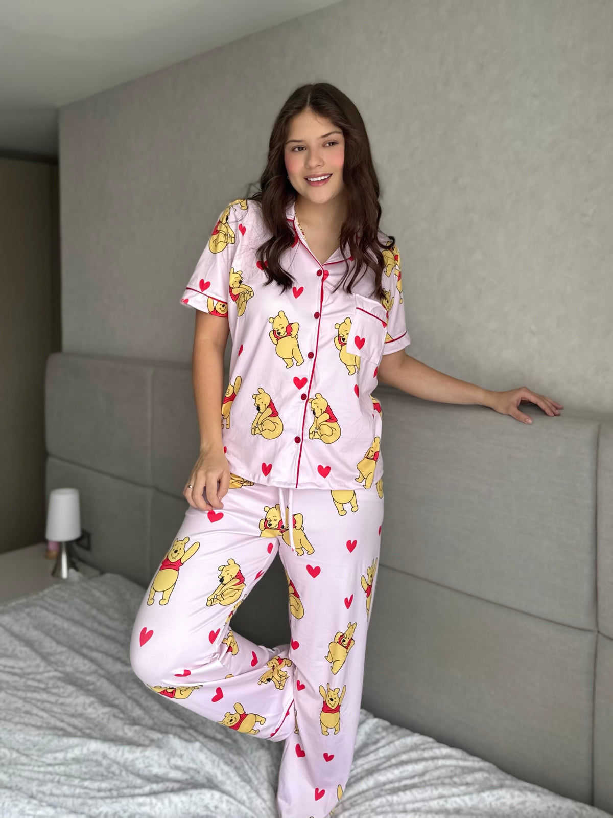Pijama Botones Pantalón Referencia Wi