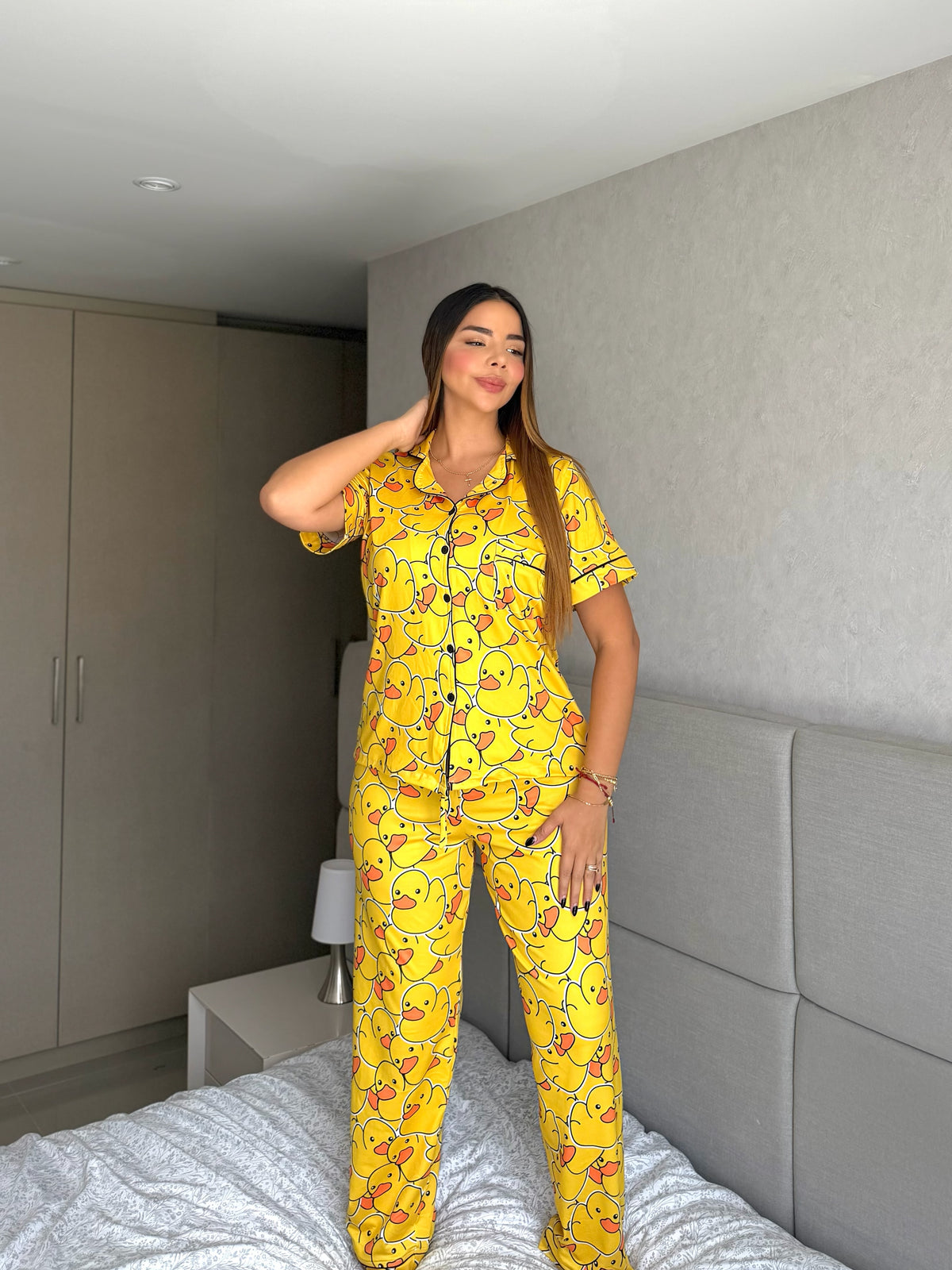 Pijama Botones Pantalón Referencia Patito