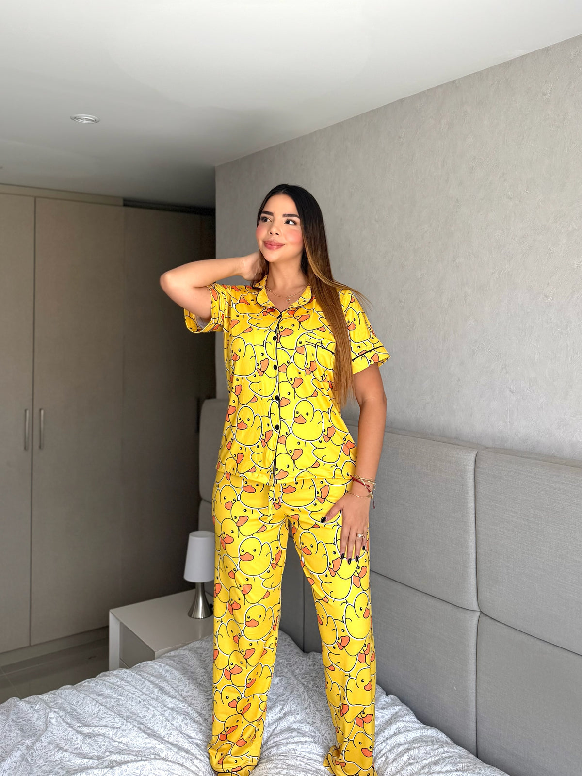 Pijama Botones Pantalón Referencia Patito