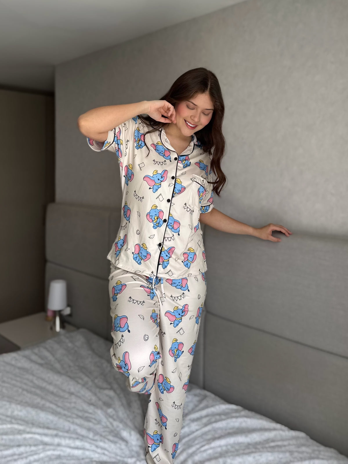 Pijama Botones Pantalón Referencia Dumbo
